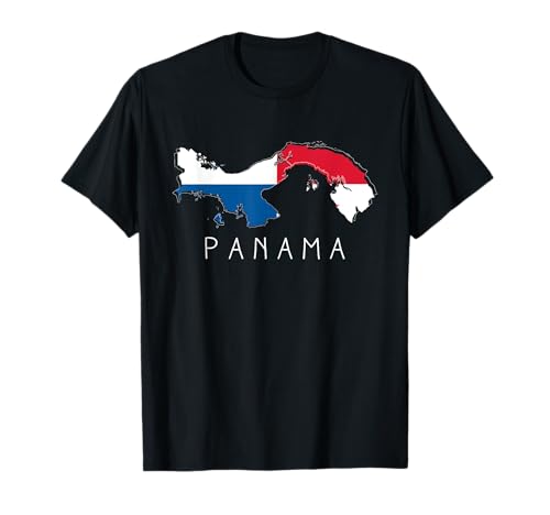 Panama-Flagge República de Panamá Südamerika, Heritage Roots T-Shirt