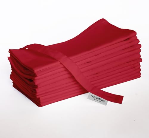 Servilletas de sarga de algodón de lujo para banquetes de gala 4