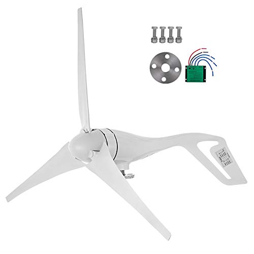 SHZOND 400W Wind Generator Hybrid Wind Turbine Generator DC 24V Turbine Wind Generator 3 Blades Wind Generator Kit