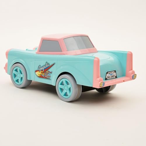 Image of Toys Treasure Friction Powered Toy Vintage Impala Car for Kids | Friction Cars for Kids | Toys for Boys | Push Toys for Kids | Toys for Kids (Random Color Shipped)