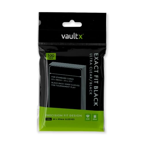 Vault X pochettes intérieures ajustées (100 pcs) cartes à collectionner
