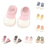 Chaussures d'intérieur/d'extérieur& chaussures de marche : Ces chaussons unisexes pour bébé sont fabriqués en coton doux et respirant et dotés d'une semelle souple en caoutchouc antidérapant. Elles sont super douces et confortables tout au long de l'année. Les chaussures sont douces et respirantes et ne blesseront pas la peau délicate de votre bébé.