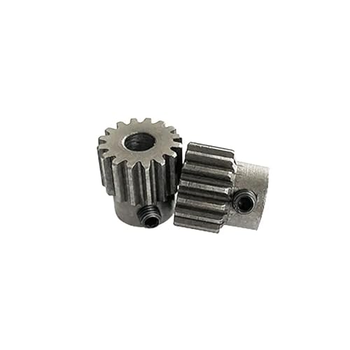 Engranaje recto 1M 40 dientes con orificio de 8mm en acero de bajo peso