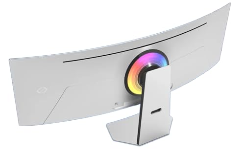 Image of Samsung Odyssey OLED G9 Curved Gaming Monitor - 49 inch Dual QHD (5120 x 1440) OLED - 240Hz Refresh Rate - 32: 9-0.03ms GTG - HDR10+ - 1,000,000:1 - AMD FreeSync Premium Pro - Flicker Free - Silver