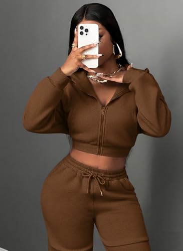Image of Q - RIOUS Women's Baggy Mid Waisted Lounge Sweat Pants with Drawstring Athletic Flared Joggers with Pockets
