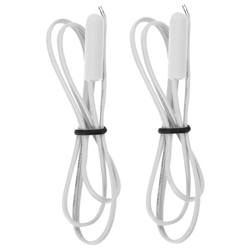 MUELODSIC 2個 冷蔵庫用高精温センサー 冷凍庫対応サーミスタプローブ 正確な温検知 簡単設置 家用 業務用交換用センサー