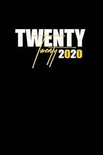 2020 TWENTY twenty notebook, New year, New Goals, New Chances.: 2020 Lined Notebook/ Journal/ Diary Gift,115 blank Pages, 6x9, Matte Finish Cover.