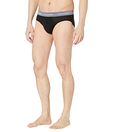 Calvin Klein Cotton Stretch Multipack Hip Brief Black/Dragon Fly/Mudstone/Asphalt Grey 2XL (44"-46")3