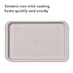 OXO Good Grips Non-Stick Pro Ceramic Coated Metal Bakeware Jelly Roll Pan – Biscuit - Image 4