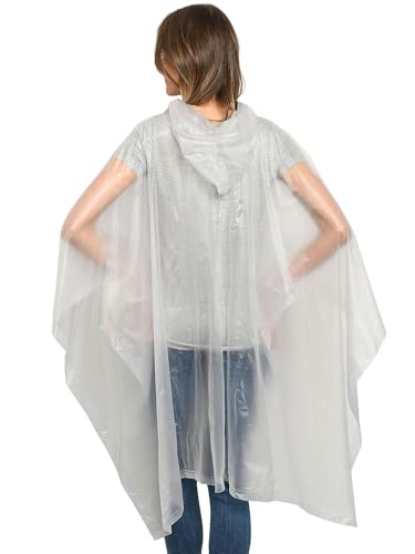 Disney Minnie Mouse Daisy Duck Rain Poncho Hoodie Unisex Adult3