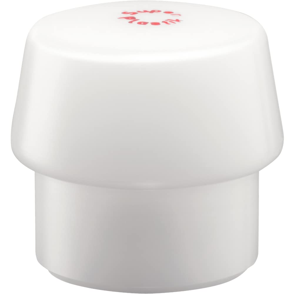 Halder 3207.040 SIMPLEX Replacement Head Semi-hard, 50g, White Plastic