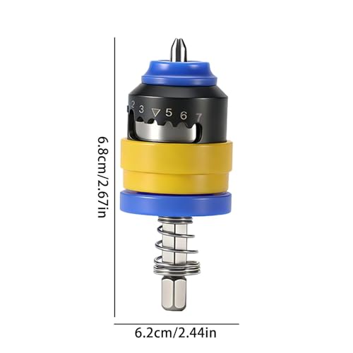 Puntera magnética para tornillos de placo que evita romper paneles de yeso 7