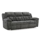 Frohn Manual Reclining Sofa (Gray)