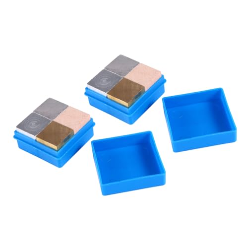 KICHOUSE 8 Pcs Set Material Density Equipment Device Science Experiments Supply Density Investigation Cube Precision Machined Density Cubes Specific Gravity Supplies Gravity Experiment Wood