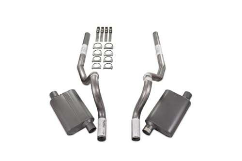 Truck Exhaust Kits 2.5" Dual Exhaust Kit with 2 Chamber