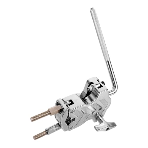 Soporte de abrazadera para cowbell metálico para batería miniatura 1