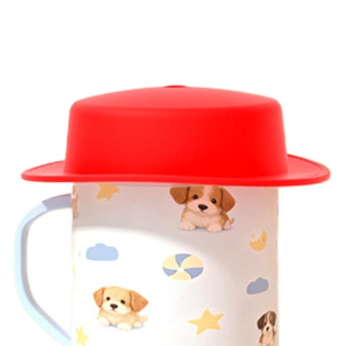 YNPQTDS de silicona, accesorios para botellas de agua con diseño de sombrero, reutilizables de alimenticio, para oficina, hogar, escuela, picnic, mostrador, playa, senderismo