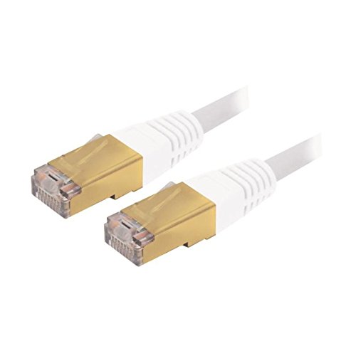 OMENEX Câble RJ45 catégorie 6 SFTP droit 15m blanc