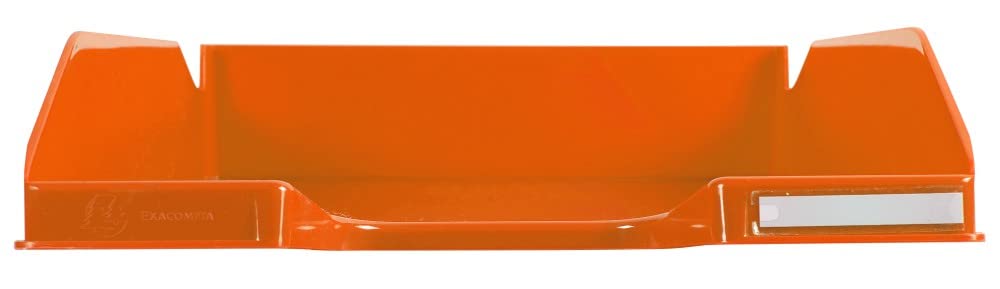 Exacompta Iderama - Bandeja de correo, color naranja glossy