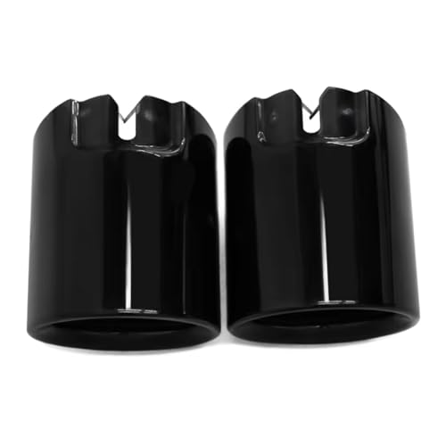 Tuyau d'échappement noir brillant pour BMW G20 G21 G22 G26 : canule de finition pour pare-chocs M