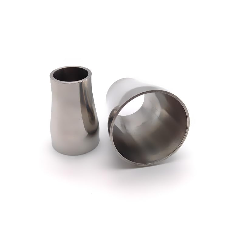 Accesorio de tubería de Soldadura con Reductor concéntrico de Acero Inoxidable SS304 de 19 mm a 38 mm