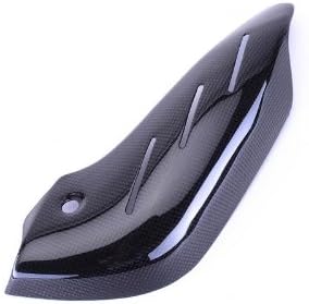 Bestem CBTR-SP1050-HSD Black Carbon Fiber Heat Shield for Triumph Speed Triple 1050 2008 - 2010