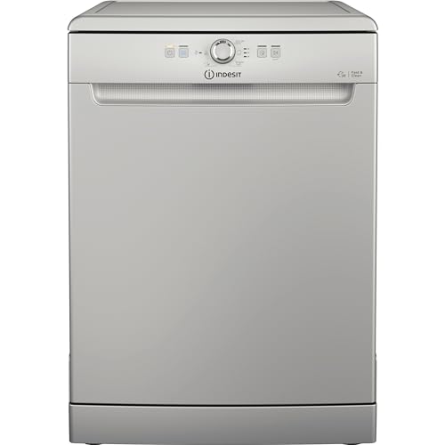 Indesit D2F HK26 S UK Dishwasher, Silver