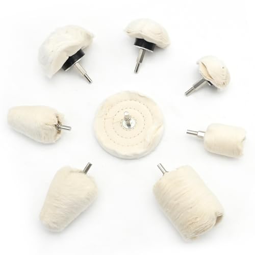 Disques de polissage pour éliminer les rayures du métal et bois x8