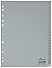 Produktbild Durable Hunke & Jochheim Register 1 - 31 (PP DIN A4 215/230 x 297 mm) 31 Blatt grau