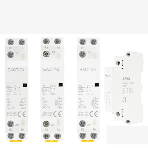 Contacteur domotique 12V CC pour éliminer le bruit du tableau électrique