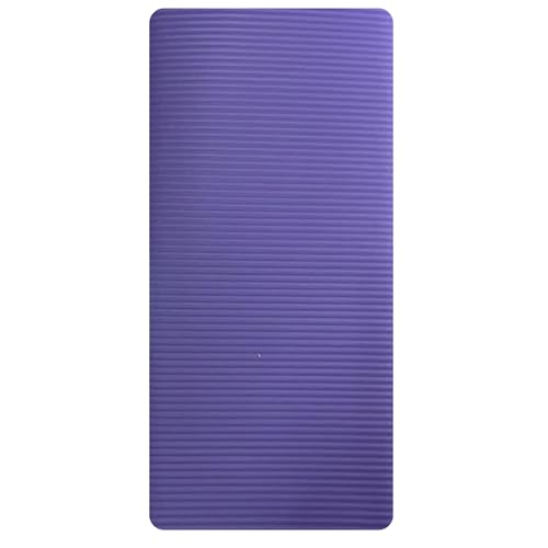 Takingup Workout Pad, Thick Pilates Mat Yoga Mat, Non-Slip Exercise for Ab Roller, Planks & Elbow Support - Violet, 23.62x9.84x0.59 Inch Yoga Knee Pad