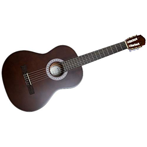 Santana B8 BW EQ v2 Guitare classique Marron satiné - Les Beatles, Paul McCartney, John Lennon, RIngo Starr, George Harrison Santana B8 BW EQ v2 Guitare classique Marron satiné – Image 4