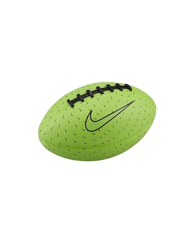 Nike Playground FB Mini Deflated Fútbol Americano, Adultos Unisex, Verde y Negro, 5