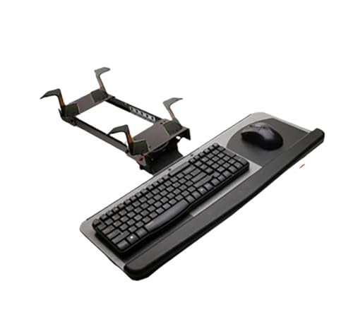 Support de plateau de clavier de bureau pour un espace informatique ordonné