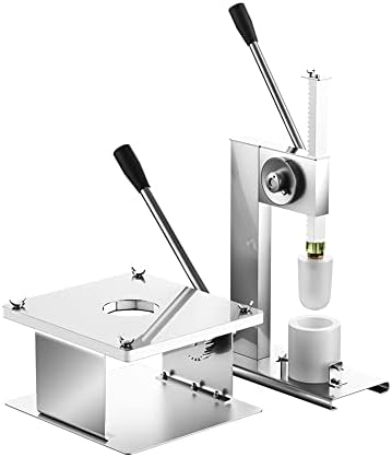 nLn Hope Baozi Maker Manual Bun Making Machine Stainless steel Steamed Stuffed Bun Making Mold for Home & Commercial,Cooking Tool Sets, m