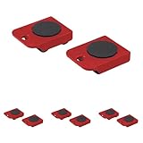 Meister Transportroller - 2 Stück im praktischen Set - Je 150 kg Tragkraft - Anti-Rutsch-Beschichtung - Zum mühelosen Verschieben von Möbeln/Umzugshelfer/Lastenheber/Möbelroller / 419910