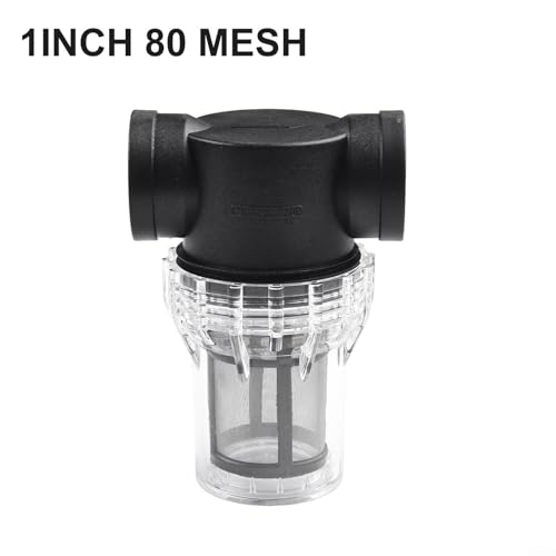 Image of Transparent Glass Water Pump Strainer Filter Screen For Garden Irrigation (1inch 80 Mesh), as picture show, O1BTS661C90G892TCW5D6K