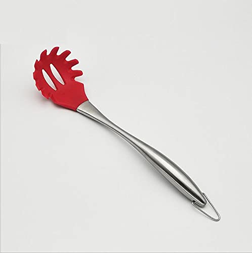 P-Plus International Silicone Pasta Fork Spaghetti Spoon Noodles Multi-Functional Kitchen Cooking Utensil Mix Pack of 2 4