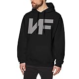 PYLTLEZ Herren Kapuzenpullover Nf Rapper 100% Baumwolle Pullover Hoodie Langarm Black Sweatshirt Kapuze Für Männer Bekleidung