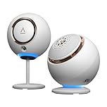 CREATIVE Pebble Nova Premium 2.0 USB-C Computer Speakers with Bluetooth 5.3 and Customizable RGB Lighting, USB Audio, Headset Port, for PC and Mac (White)