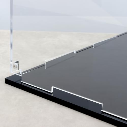Image of 13 Inch Clear Self Assembly Acrylic Display Case