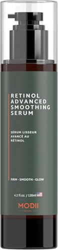 Retinol Serum for Face & Neck: Retinol Advanced Smoothing Serum, Vitamin E and Niacinamide – Organic, Unscented Vegan, Cruelty Free – Made in USA – 4oz/120ml