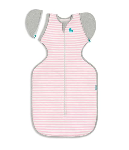 Love to Dream Swaddle Up Transition Bag | 1.0 TOG, 19-24 lbs, Stripes Pink