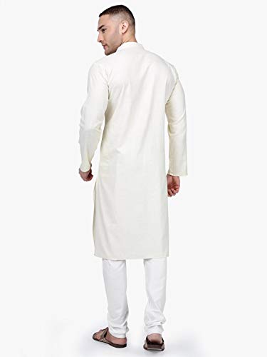 Image of Rajubhai Hargovindas Men's Premium Cotton Solid Kurta