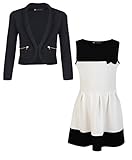 Das Kleid und Bolero Sind aus: 5% Elastan und 95% Polyester