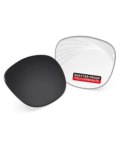 Verres de rechange non polarisés polycarbonate transparent Ray-Ban Meta Wayfarer RW4008