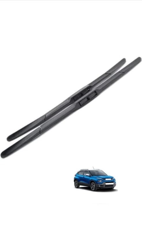Image of AWB Front Hybrid Wiper Blade Compatible with Tata Punch(Pack of 2)