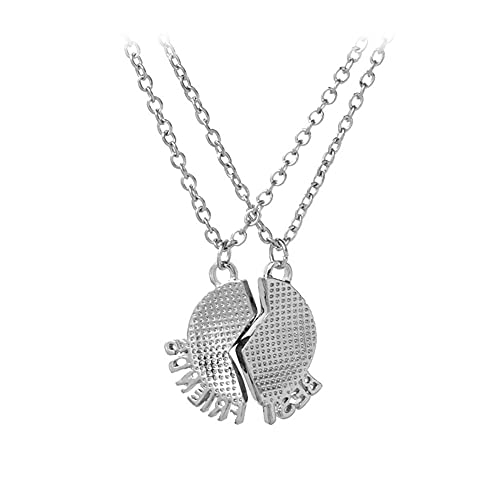 Soccer Ball Football Necklace Pendant For Women Men Matching Sport Ball Best Friends Necklace Girls Friendship Bff Bbf Jewelry 2Pcs Set #TOP1