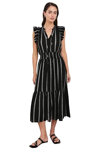 Ash Leno Stripe Garden Dress by RAILS