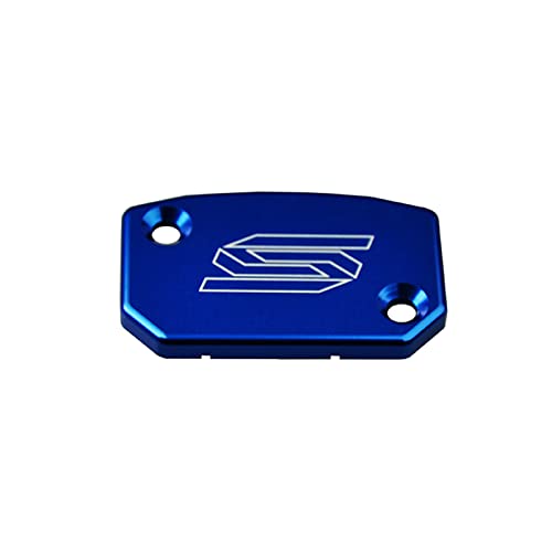 SCAR Bremszylinder deckel VORNE kompatibel mit HUSQVARNA TE FE FC TC 14-26 KTM SX SXF EXC EXCF 05-26 SHERCO BREMBO SER SEFR 125 250 300 450 10-26 - Blau